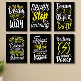 Set of 6 Premium Wall Art Photo Tiles